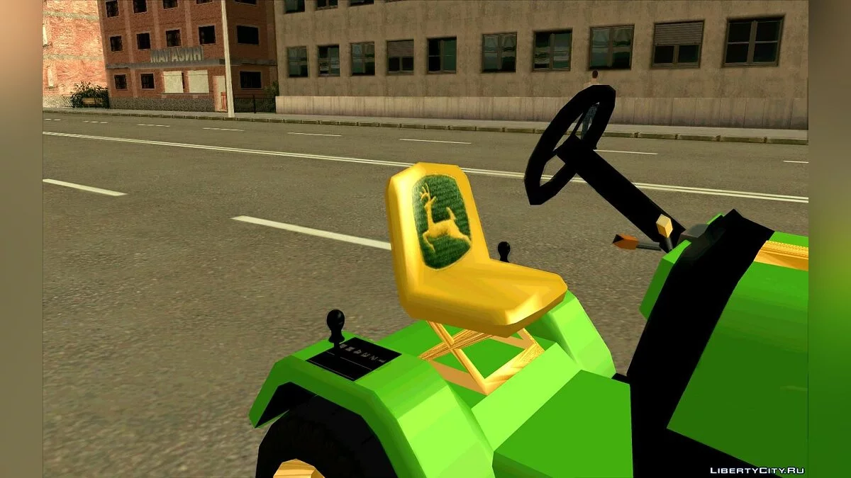JDeere Газонокосилка / GTA San Andreas