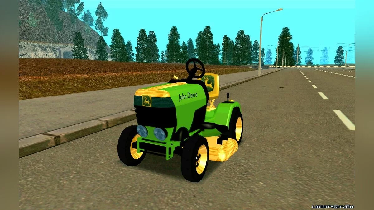 JDeere Газонокосилка / GTA San Andreas