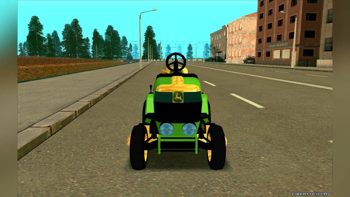 JDeere Газонокосилка / GTA San Andreas