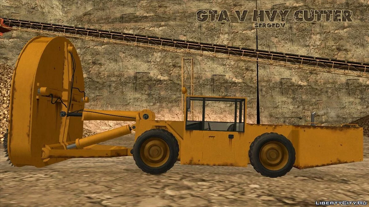 GTA V HVY Cutter / GTA San Andreas