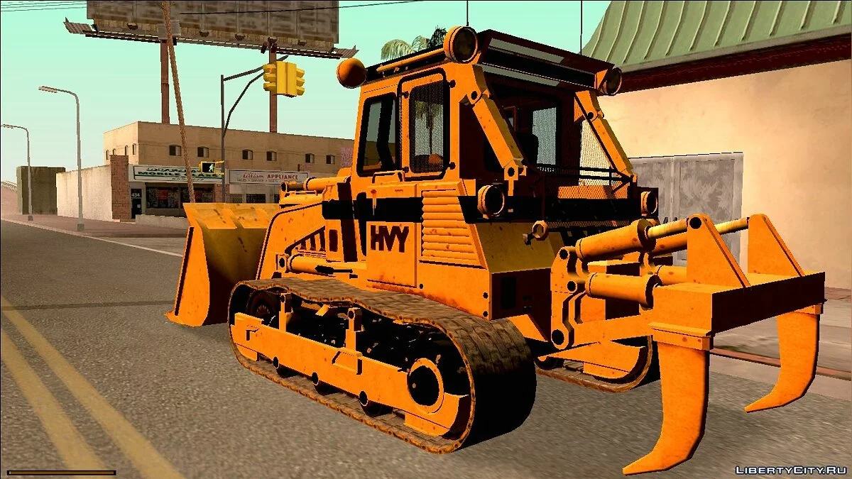 HVY Bulldozer GTA V Next Gen / GTA San Andreas
