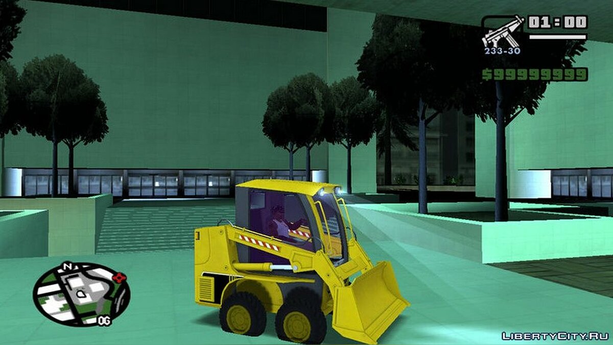 Скачать Экскаватор из игры Digger Simulator для GTA San Andreas