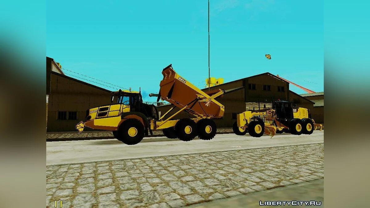 Caterpillar 140m3 Motograder / GTA San Andreas