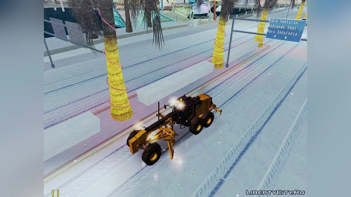 Caterpillar 140m3 Motograder / GTA San Andreas