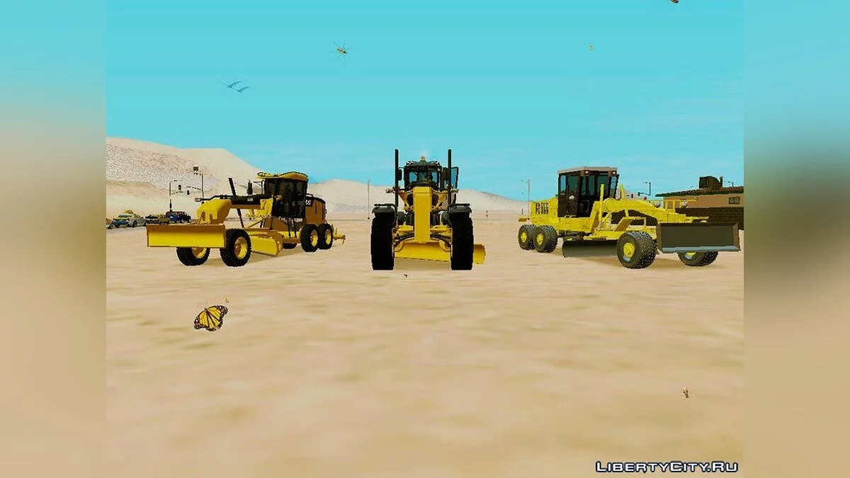 Caterpillar 140m3 Motograder / GTA San Andreas