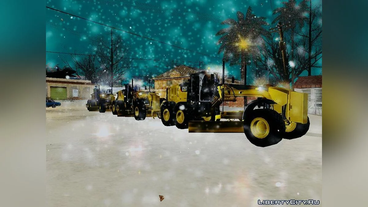 Caterpillar 140m3 Motograder / GTA San Andreas