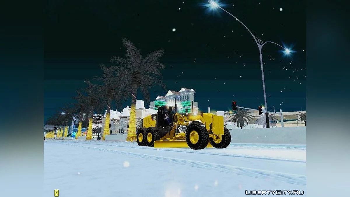 Caterpillar 140m3 Motograder / GTA San Andreas