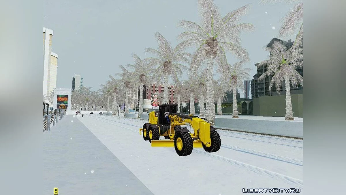 Caterpillar 140m3 Motograder / GTA San Andreas