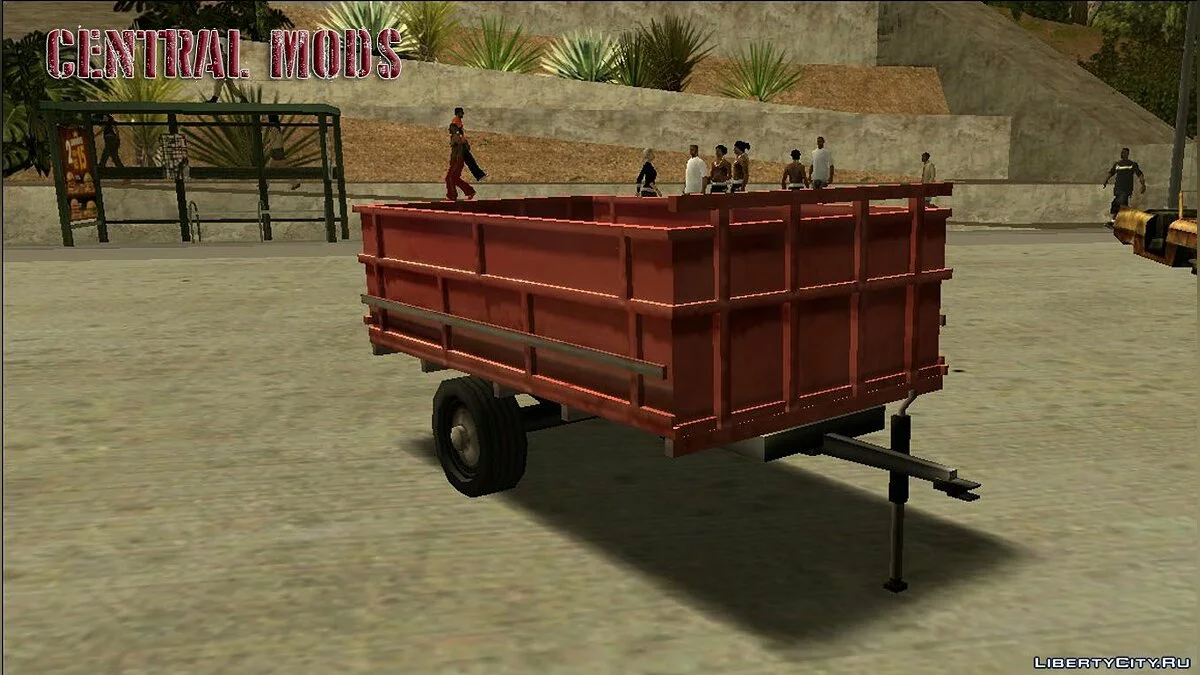 Trator Valtra 685 + прицеп / GTA San Andreas