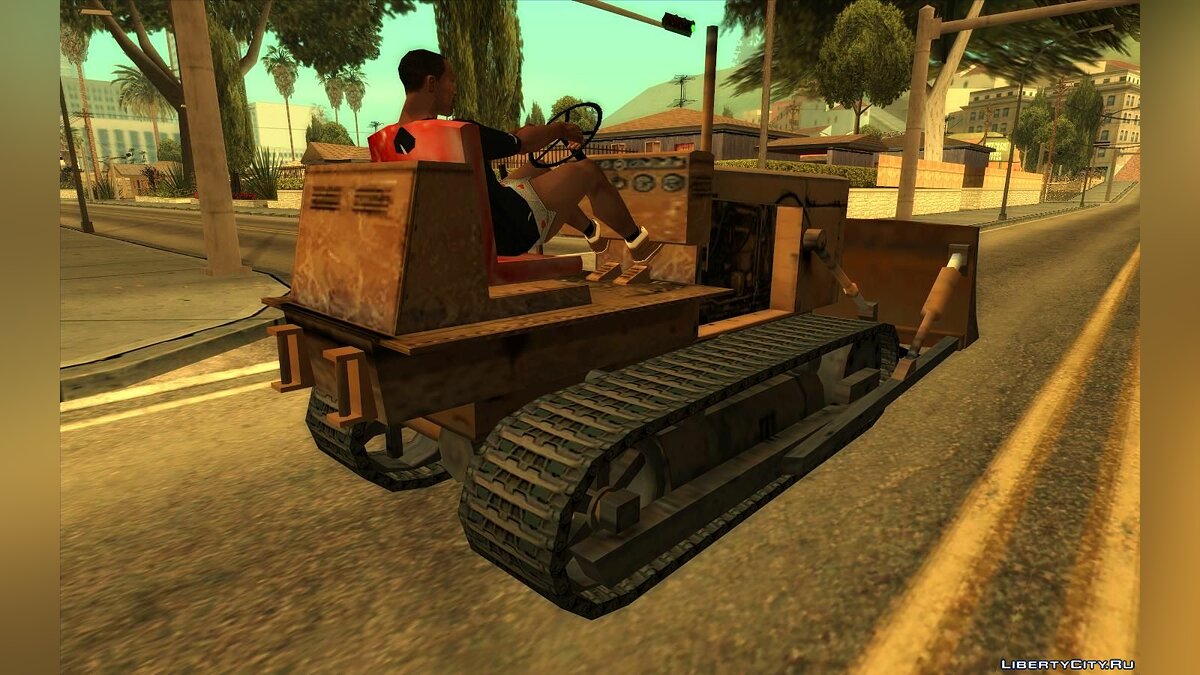 Скачать Бульдозер для GTA San Andreas