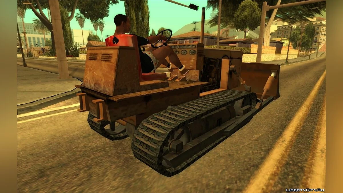 Бульдозер  / GTA San Andreas