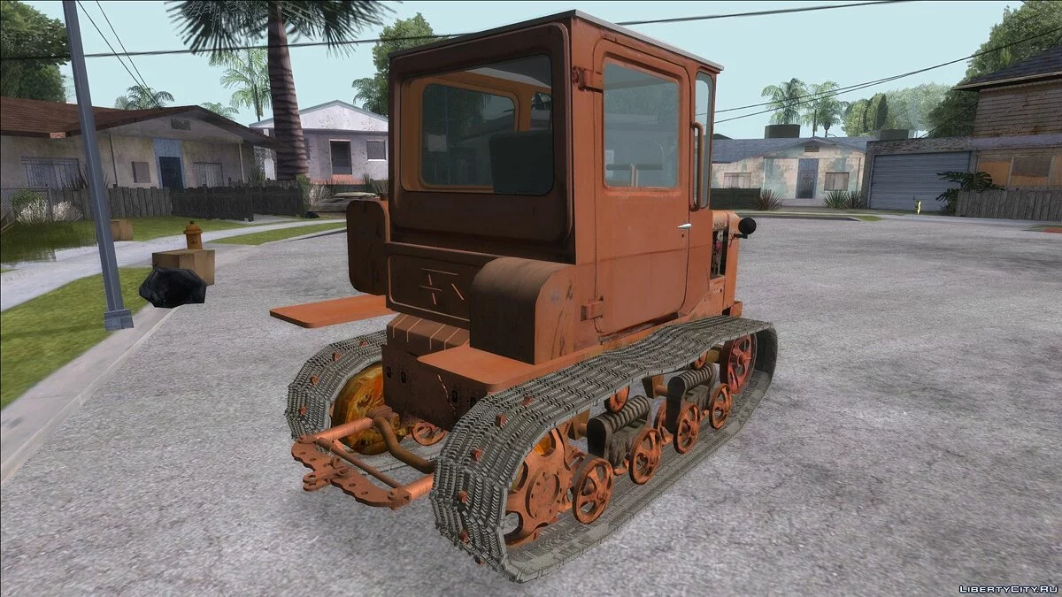 Трактор ДТ-75 Почтальон / GTA San Andreas