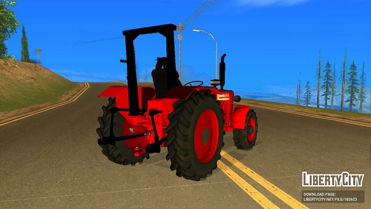 Трактор Mahindra 575 DI / GTA San Andreas