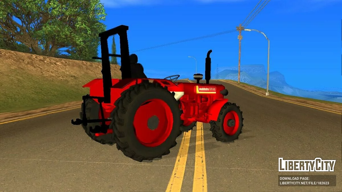 Трактор Mahindra 575 DI / GTA San Andreas