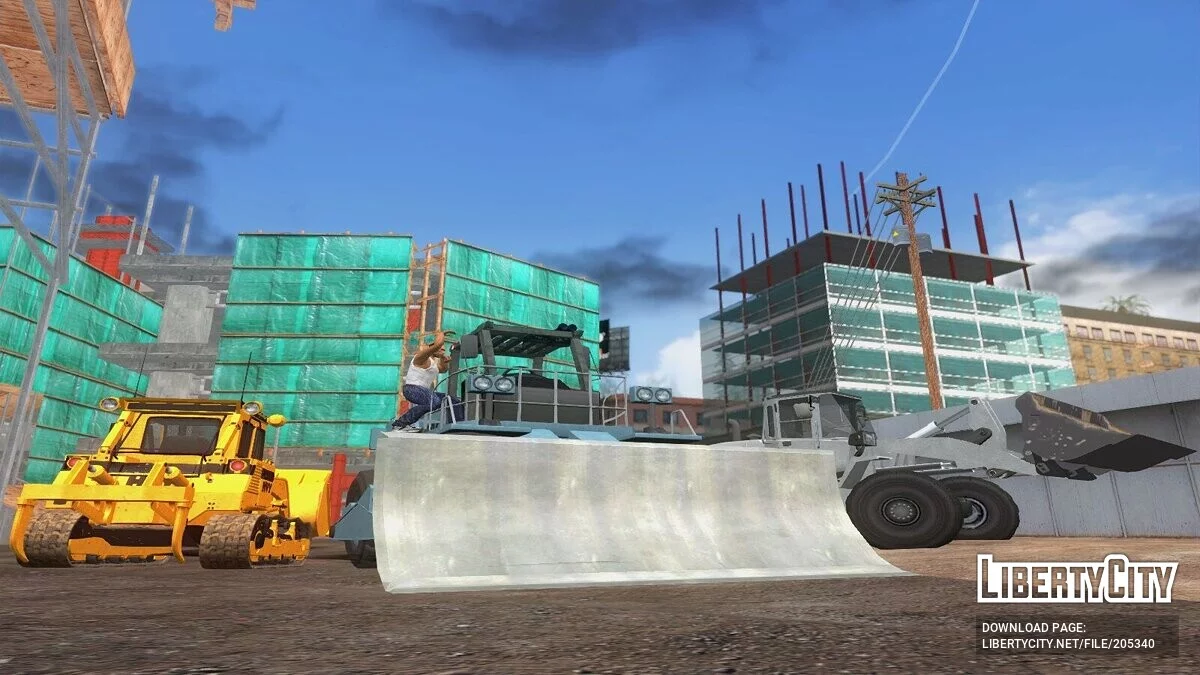 Dude Dozer [HD Unvierse Style] / GTA San Andreas