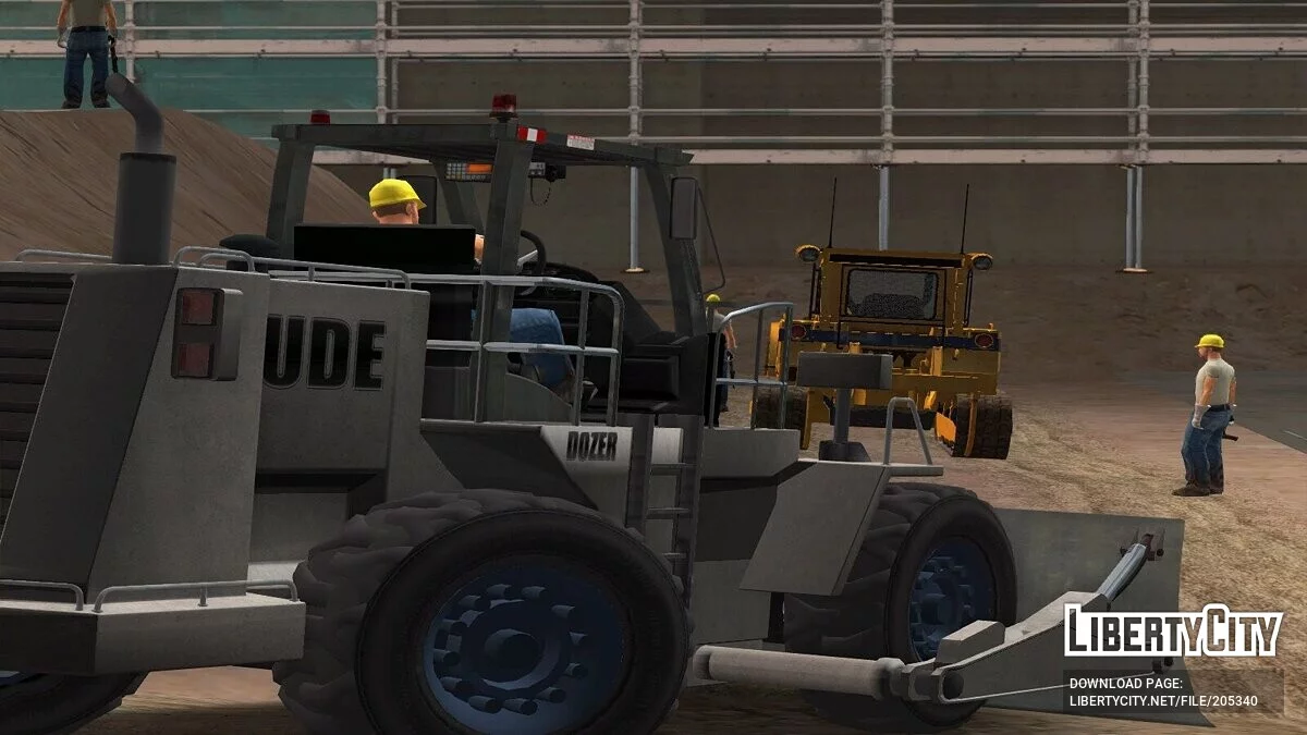 Dude Dozer [HD Unvierse Style] / GTA San Andreas