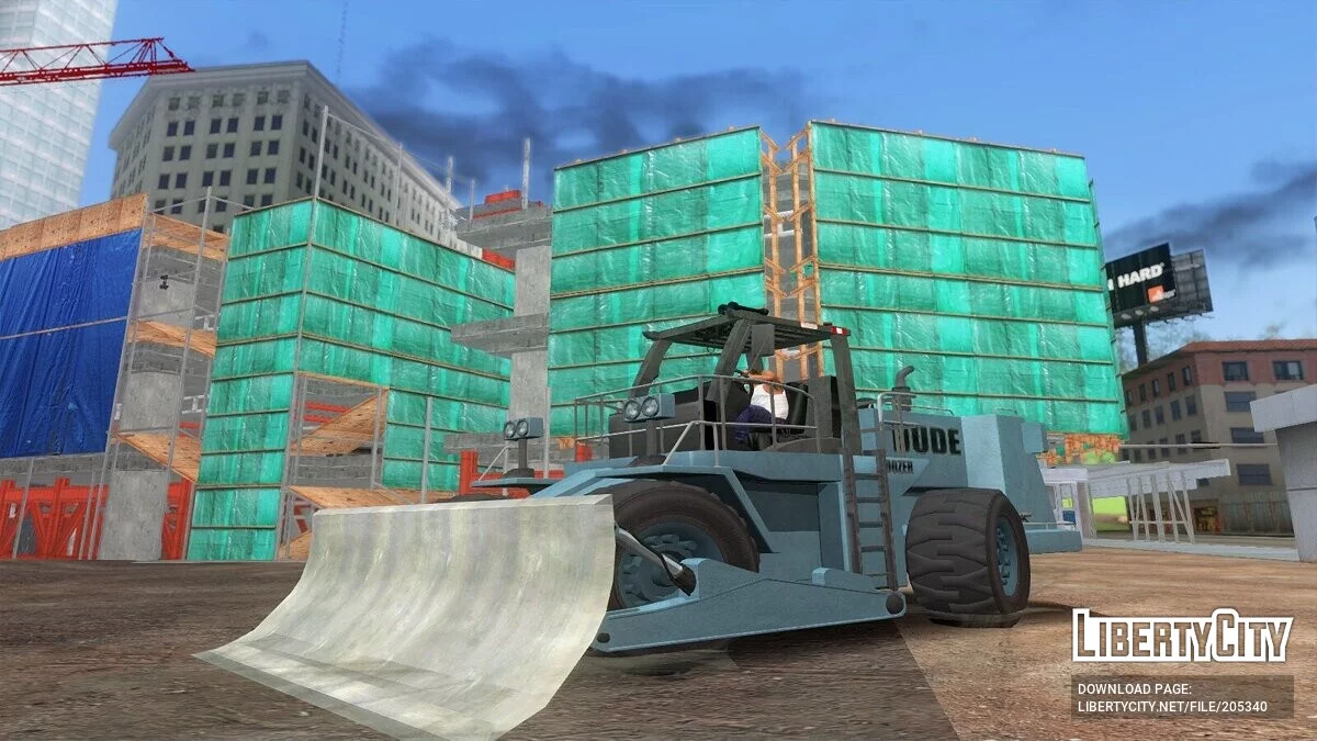 Dude Dozer [HD Unvierse Style] / GTA San Andreas