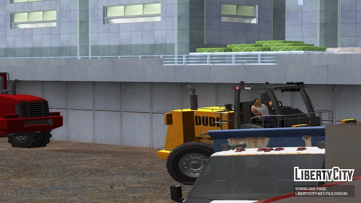 Dude Dozer [HD Unvierse Style] / GTA San Andreas