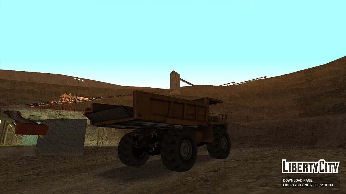 Самосвал Dumper с новой текстурой / GTA San Andreas