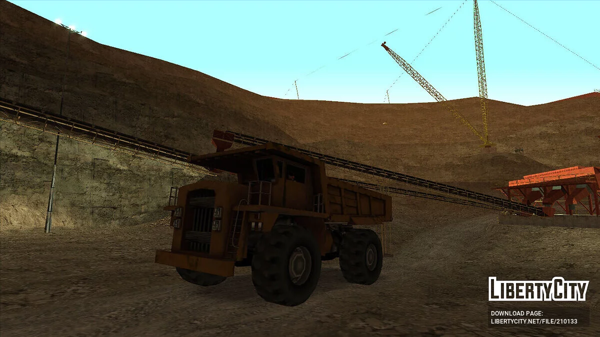 Самосвал Dumper с новой текстурой / GTA San Andreas