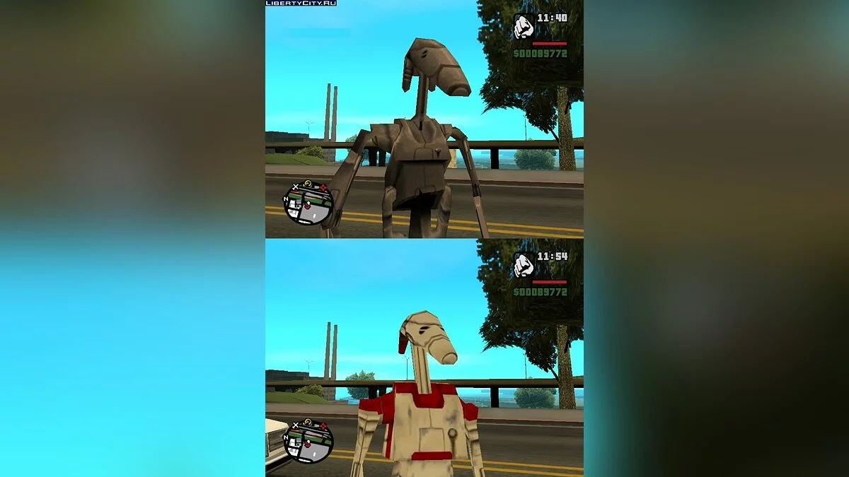 Star Wars - Separatists Droids Pack / GTA San Andreas