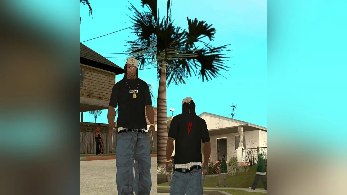 Police Hip Hop Clothing / GTA San Andreas