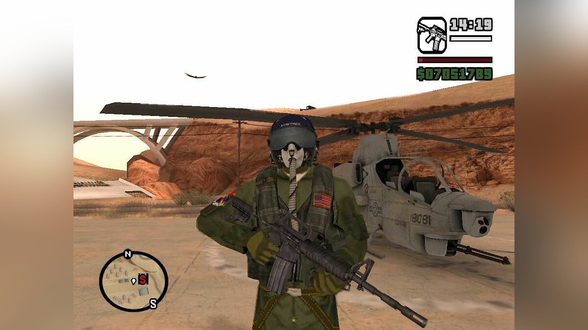 Скачать US Air Force Pack для GTA San Andreas