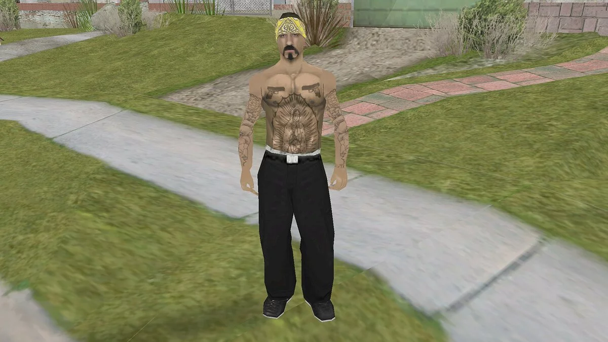 Качественные скины всех банд / GTA San Andreas