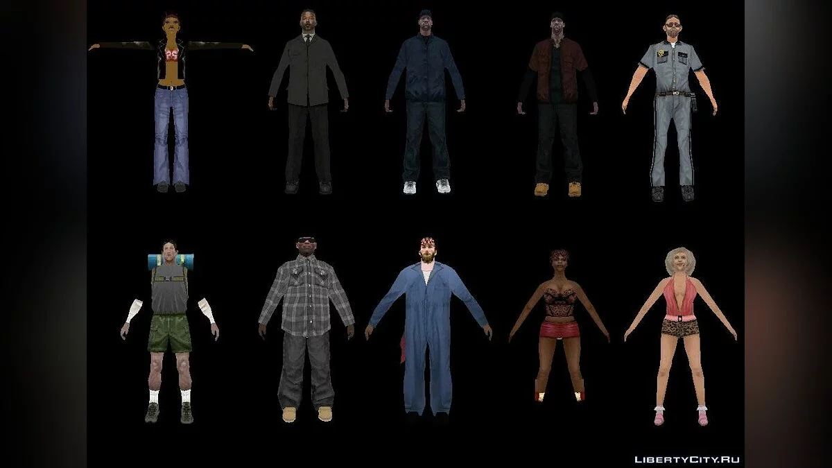 GTA SA Beta Ped  / GTA San Andreas