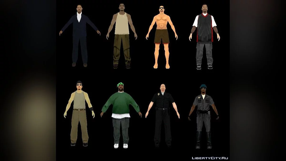 GTA SA Beta Ped  / GTA San Andreas