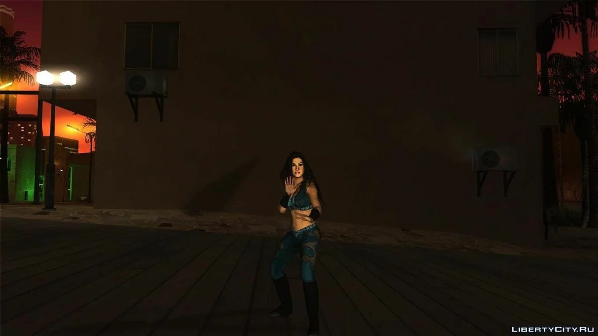 Smackdown Vs Raw Diva Mini-Pack / GTA San Andreas