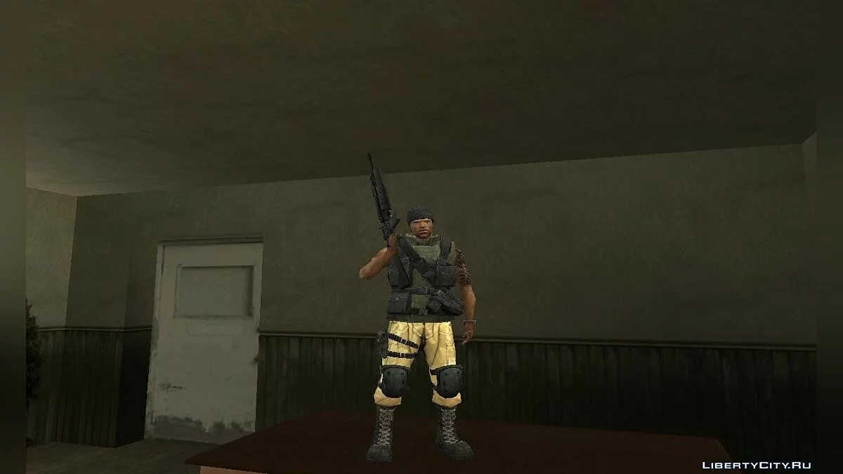 Пак снаряжения  бойца U.B.C.S. / GTA San Andreas