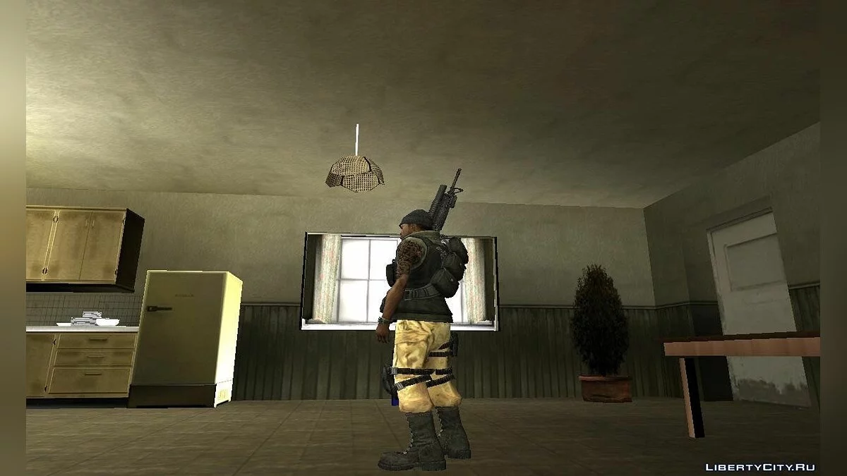 Пак снаряжения  бойца U.B.C.S. / GTA San Andreas