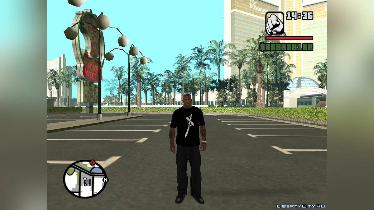 Пак футболок WWE / GTA San Andreas