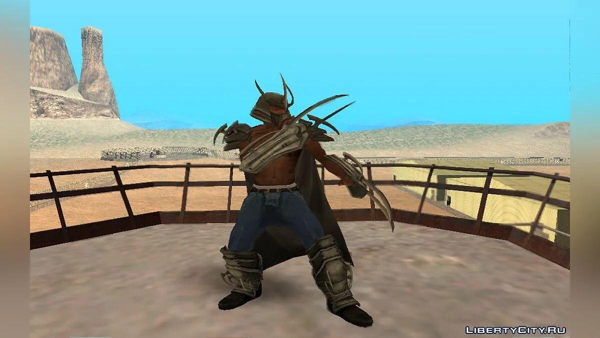 Одежда Шреддера из игры TMNT OotS / GTA San Andreas