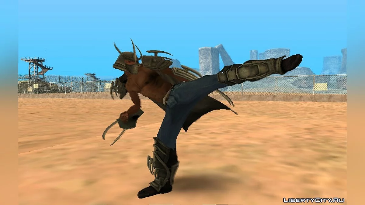 Одежда Шреддера из игры TMNT OotS / GTA San Andreas