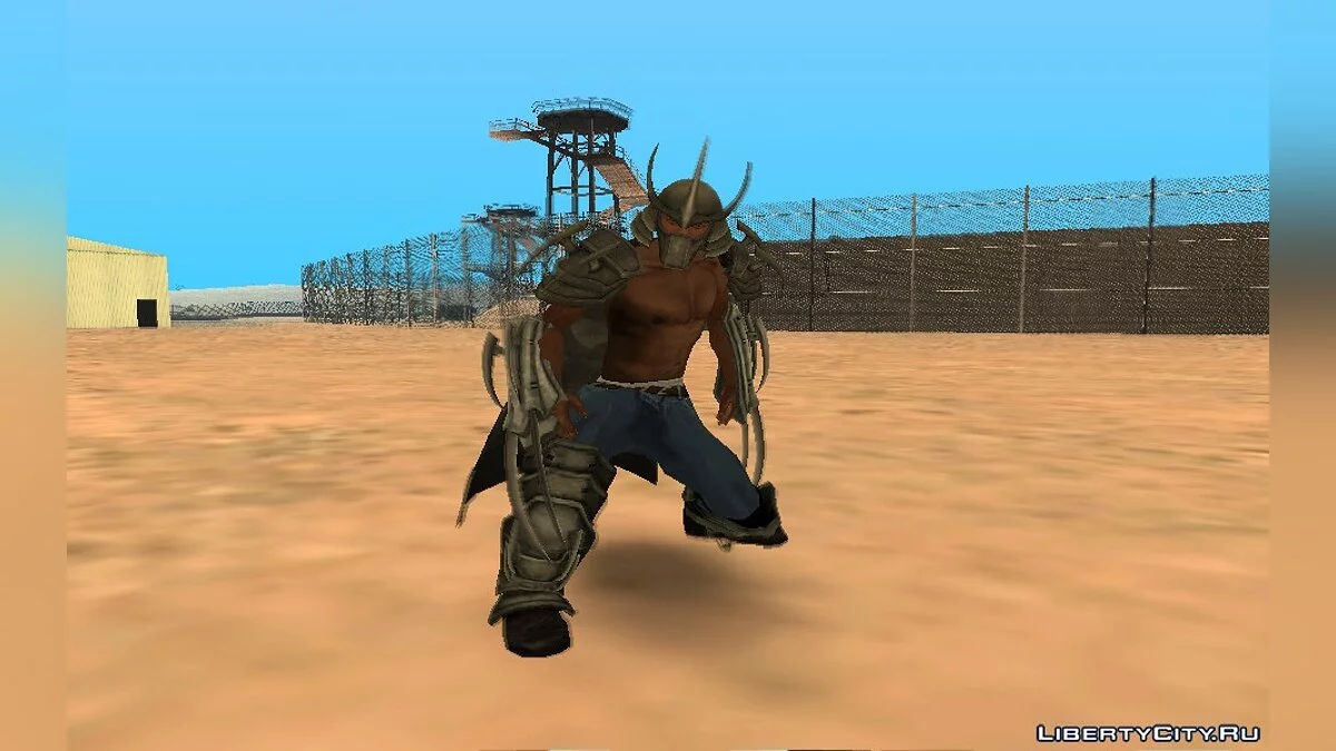 Одежда Шреддера из игры TMNT OotS / GTA San Andreas