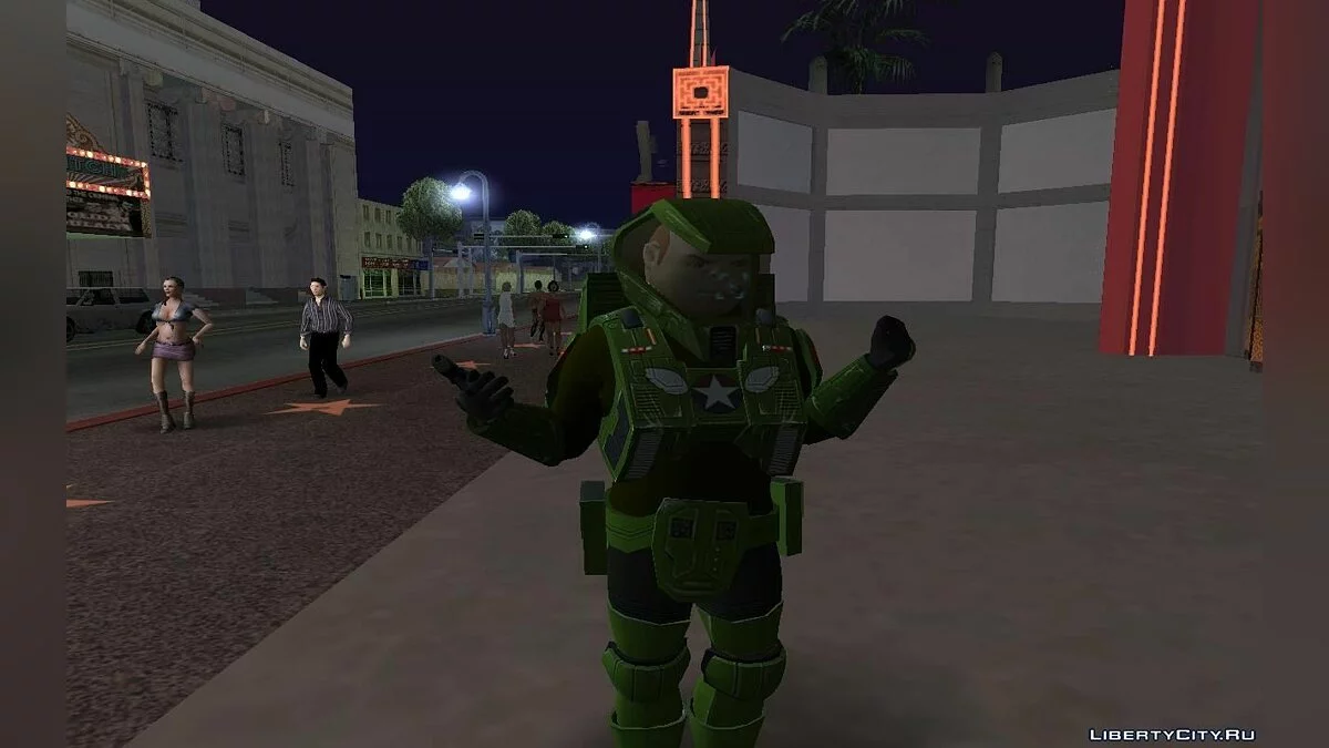 GTA V Space Ranger  / GTA San Andreas