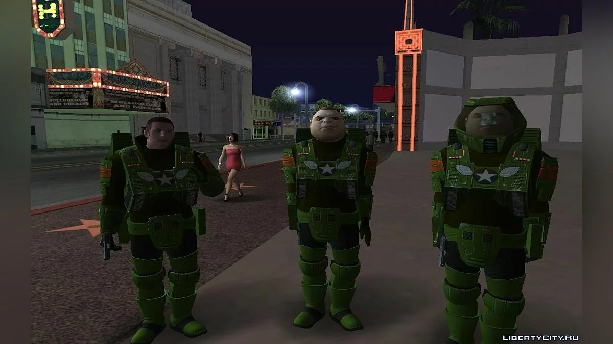 GTA V Space Ranger  / GTA San Andreas