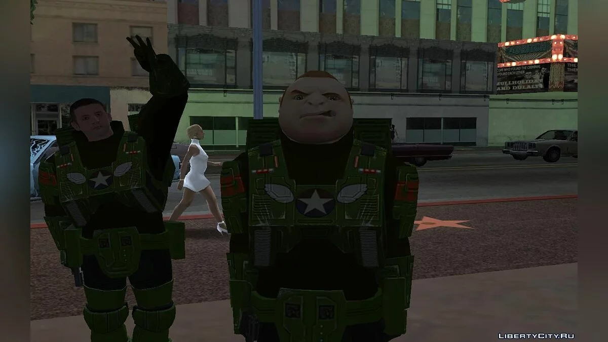 GTA V Space Ranger  / GTA San Andreas