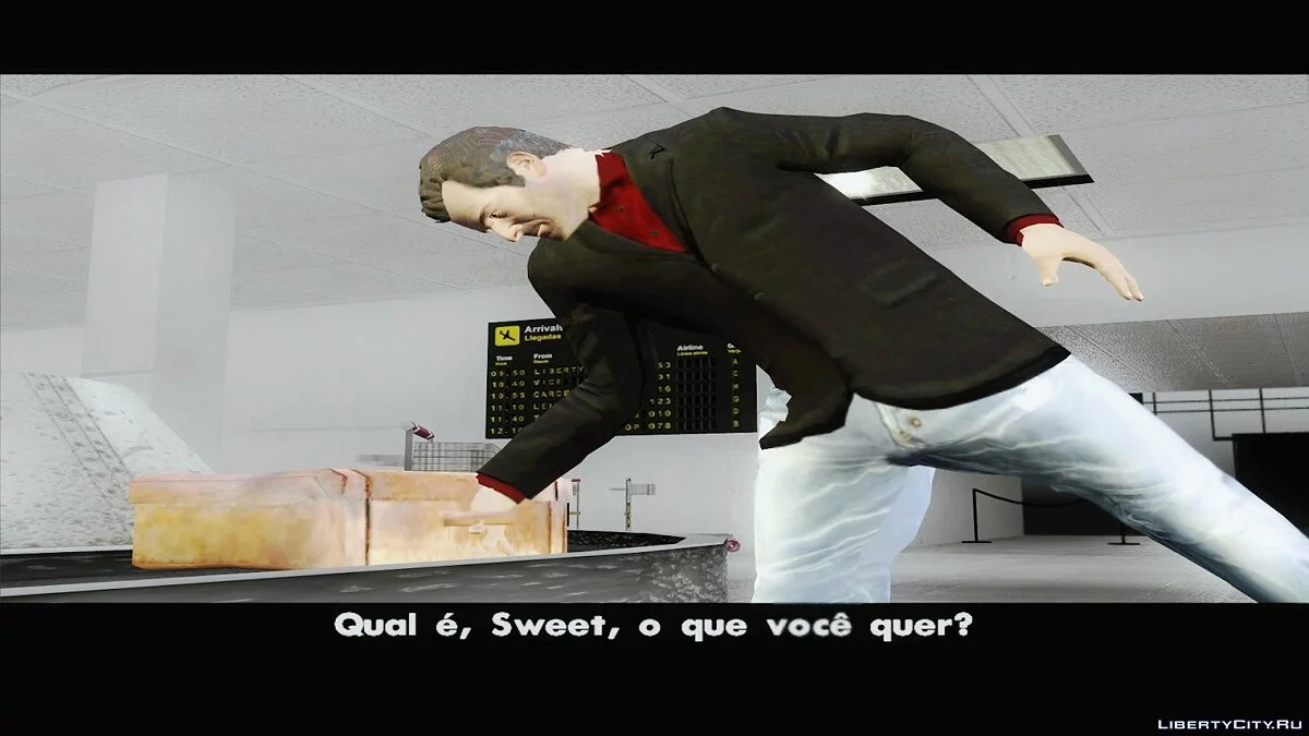 Skin Michael GTA 5 V3  (player.img) / GTA San Andreas