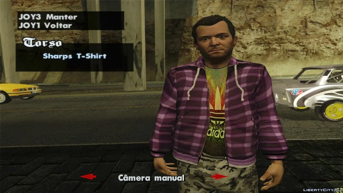 Skin Michael GTA 5 V3  (player.img) / GTA San Andreas