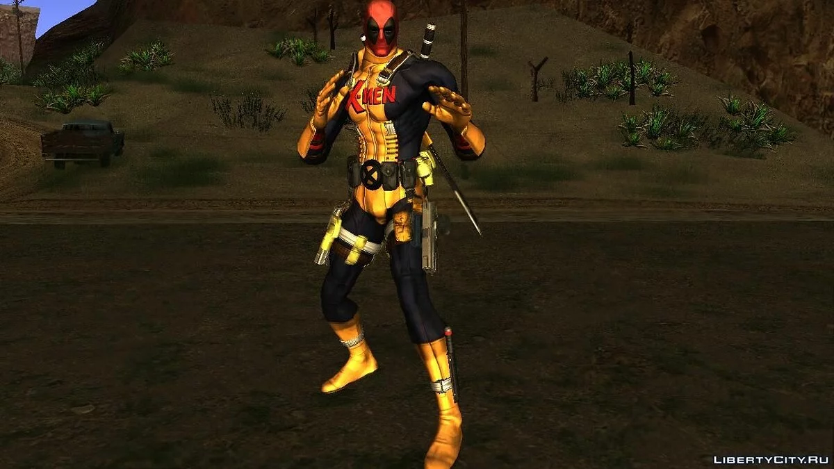 Deadpool The Game Pack v3 / GTA San Andreas
