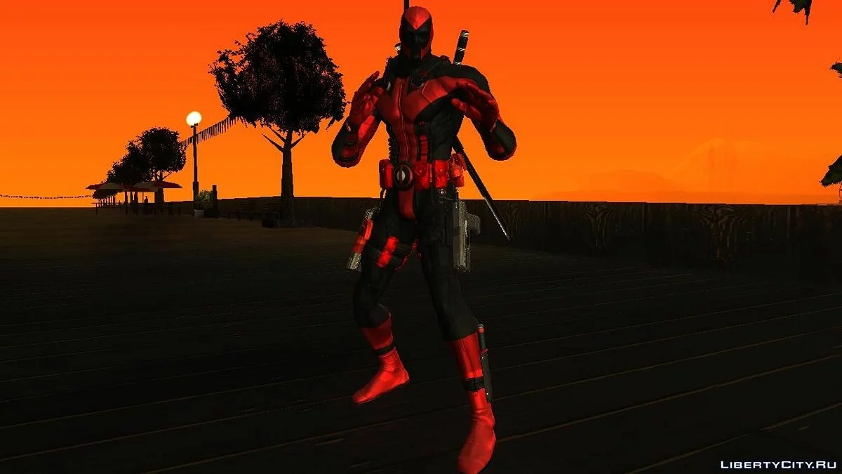 Deadpool The Game Pack v3 / GTA San Andreas
