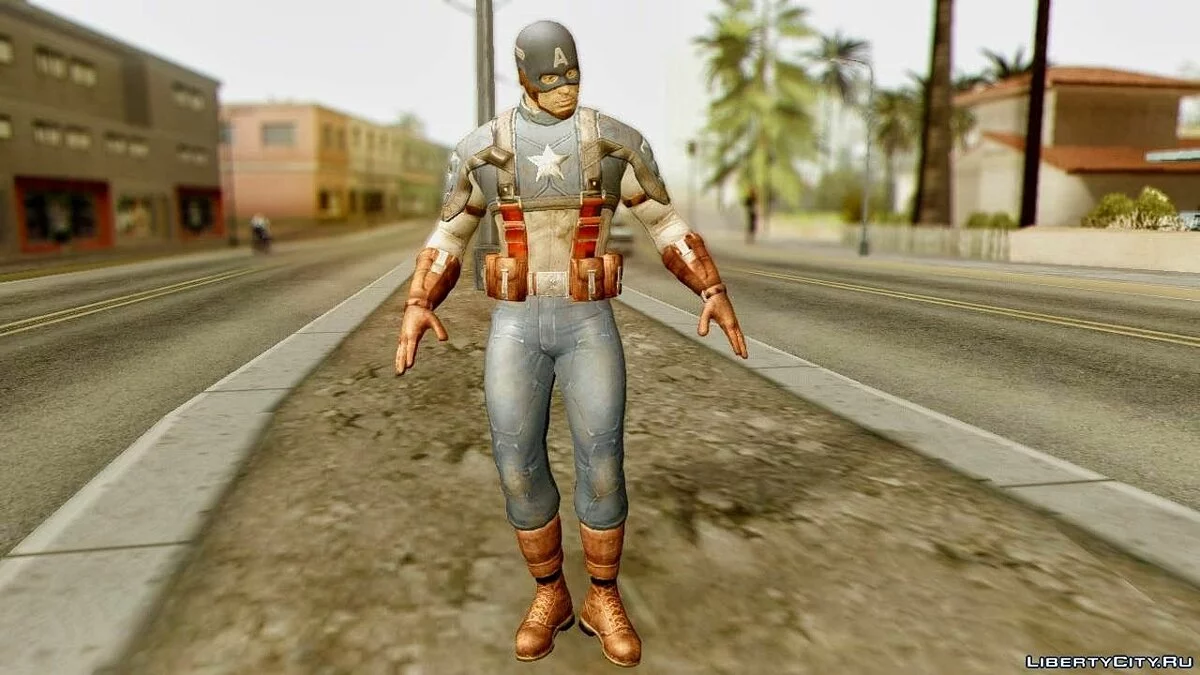 Captain America Mini Pack / GTA San Andreas