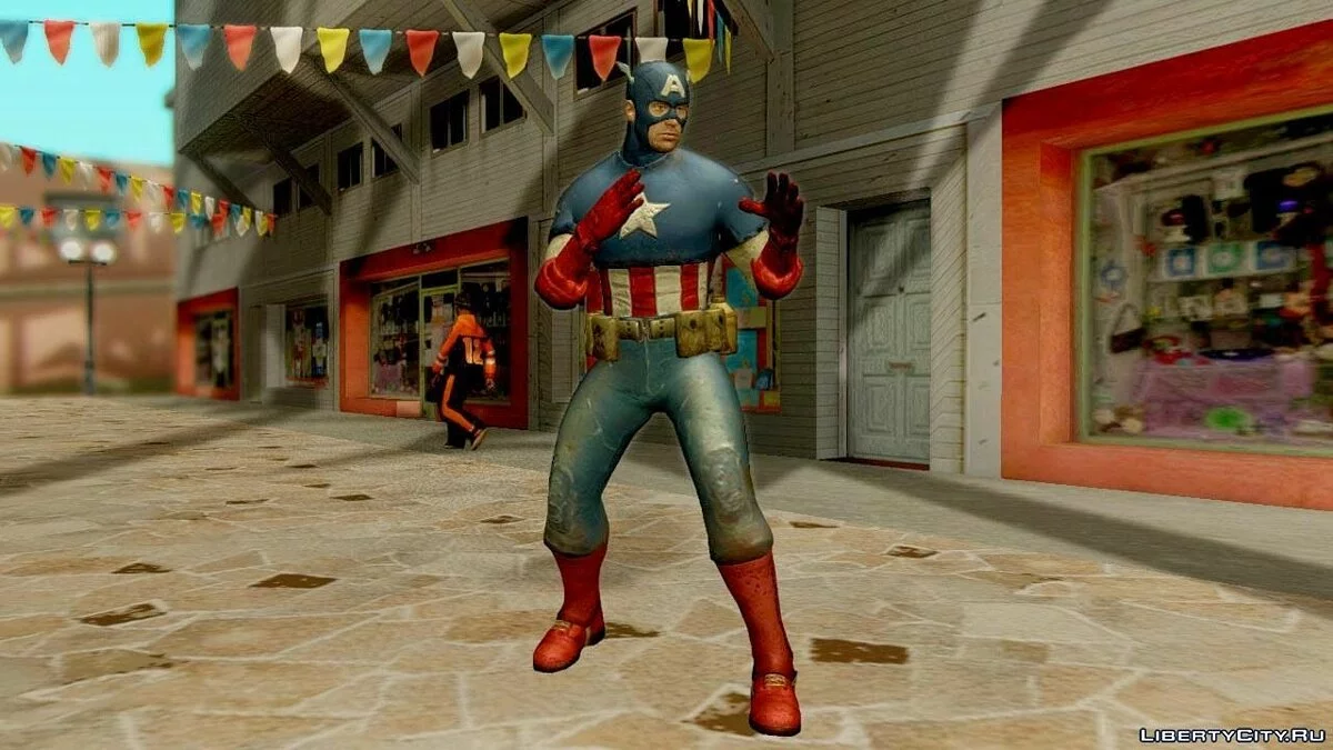 Captain America Mini Pack / GTA San Andreas