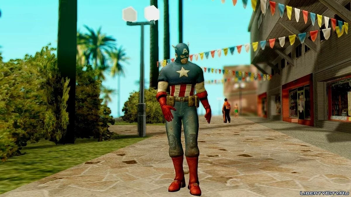 Captain America Mini Pack / GTA San Andreas
