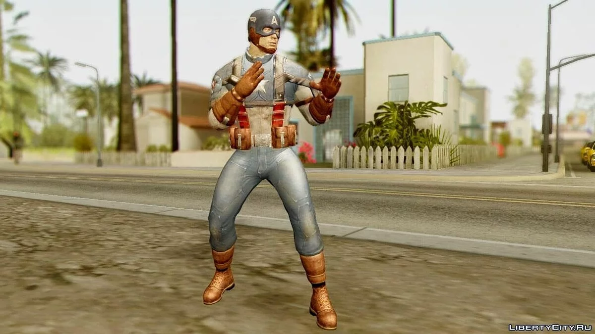 Captain America Mini Pack / GTA San Andreas
