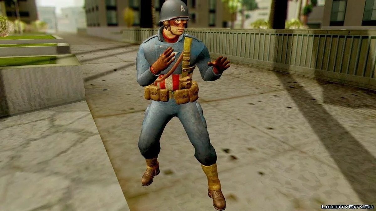 Captain America Mini Pack / GTA San Andreas