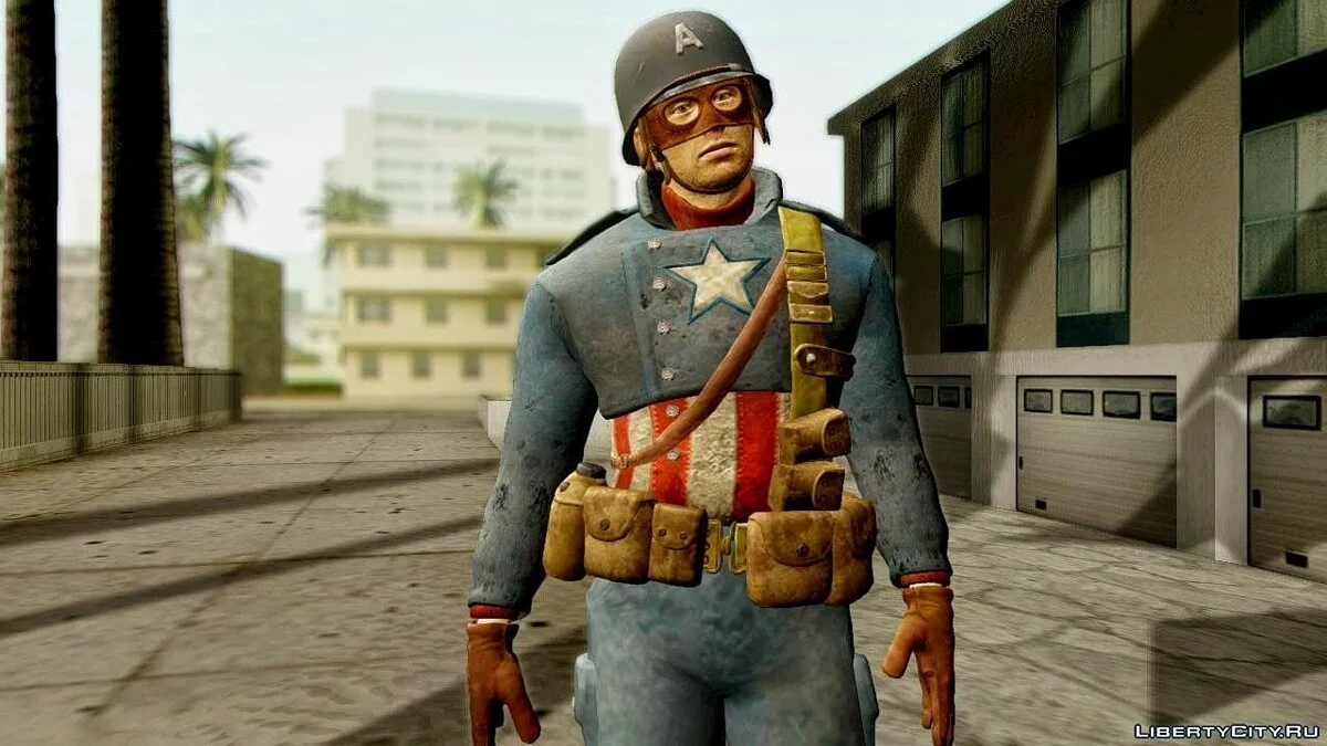 Captain America Mini Pack / GTA San Andreas